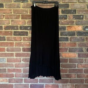 CHICOS Travelers asymmetrical skirt size 2